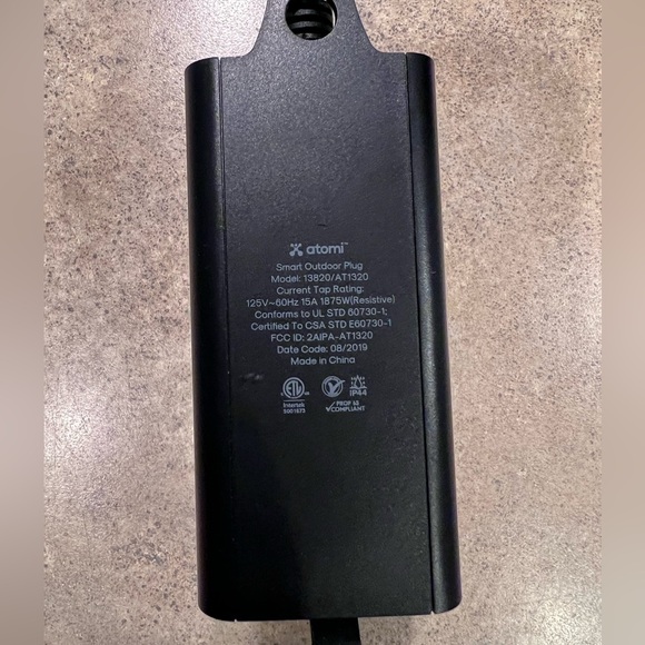 Atomi 13820 Wi-Fi Smart Outdoor Plug Control from Smartphone App - Tested - Picture 4 of 7